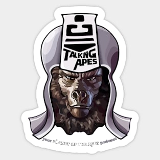 Urko's Helmet - Talking Apes Sticker